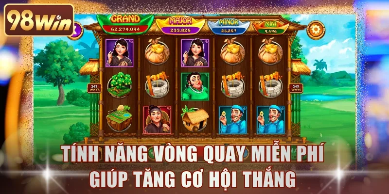 Thông tin về vòng quay miễn phí nổi bật trong game